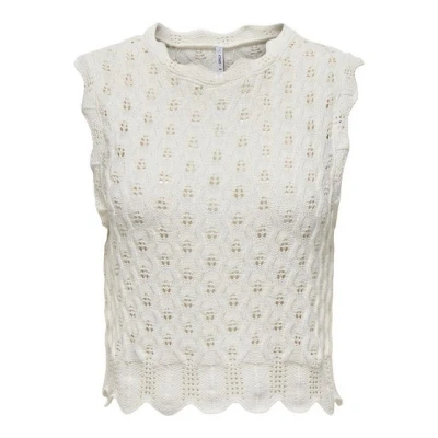 Abbildung von ONLY ÄRMELLOSES Top, Damen, Größe: Small, Cloud dancer