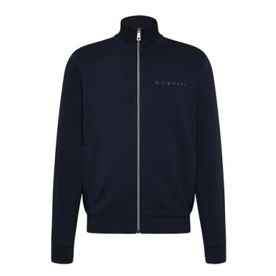 Abbildung von bugatti MIT Stehkragen Sweatjacke, Herren, Größe: Medium, Marine