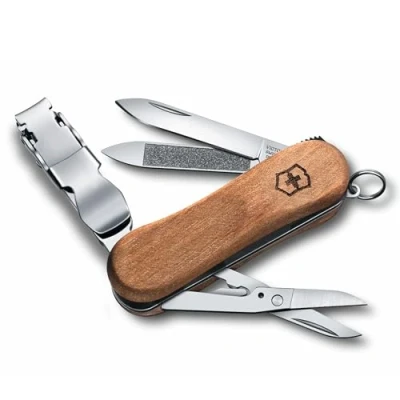 Abbildung von Victorinox Schweizer Taschenmesser, Nail Clip 580, Multitool, Maniküre, Pediküre, 8 Funktionen, Klinge, klein, Nagelfeile, Nagelreiniger
