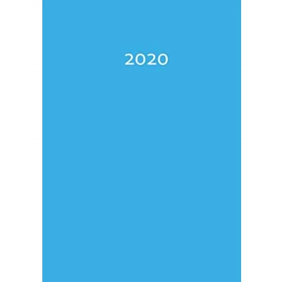 Abbildung von 2020: Kalender Karibikblau / Türkis: DIN A5 1 Woche pro Doppelseite Wochenkalender