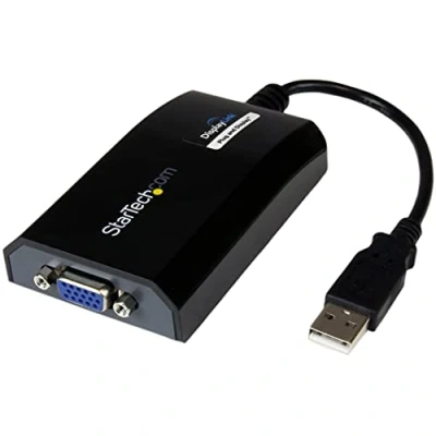 Abbildung von StarTech.com USB auf VGA Video Adapter Externe Multi Monitor Grafikkarte für PC und MAC 1920x1200