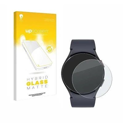 Abbildung von upscreen Entspiegelungs Schutzglas für Samsung Galaxy Watch 6 (40 mm) Schutzfolie Matt, Glas Folie [mattierend, 9H Panzerschutz, Anti Fingerprint]