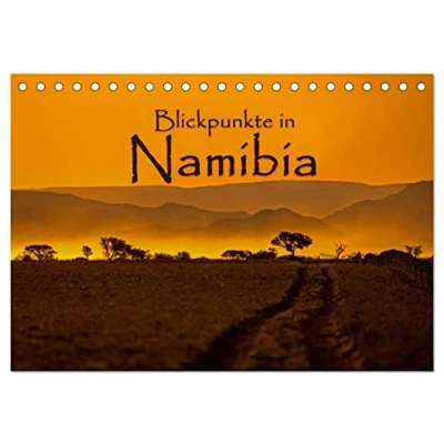 Abbildung von Blickpunkte in Namibia (Tischkalender 2025 DIN A5 quer), CALVENDO Monatskalender