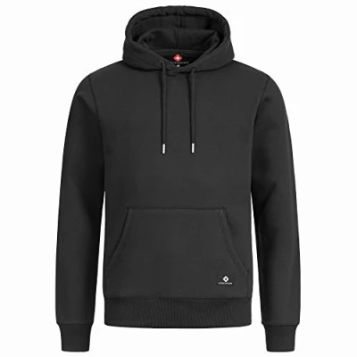 Abbildung von Höhenhorn 41F3 Janga Hoodie Herren Kapuzen Pullover Hoody Schwarz 4XL