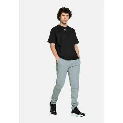 Abbildung von PUMA Herren Teamfinal, Freizeithose Strickhose, Medium Grey Heather Silver, L