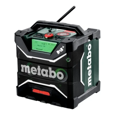 Abbildung von metabo RC 12 18 32 W BT DAB+ V IP 54 ohne Akku, Ladegerät Baustellenradio