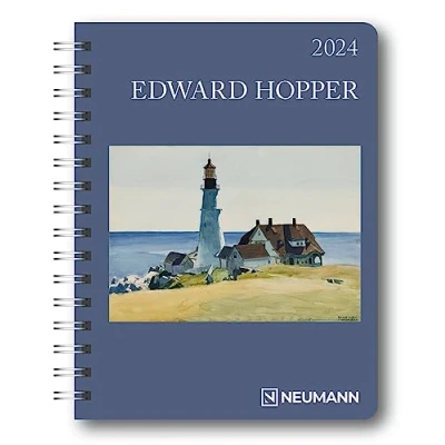 Abbildung von Edward Hopper 2024 Diary Buchkalender Taschenkalender Kunstkalender 16,5x21,6: