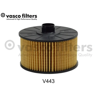 Abbildung von DAVID VASCO V443 Ölfilter mit Dichtring Filtereinsatz RENAULT: MEGANE 3 Grandtour, Clio 4 Schrägheck, SCENIC 3, DACIA: SANDERO 2, Duster SUV