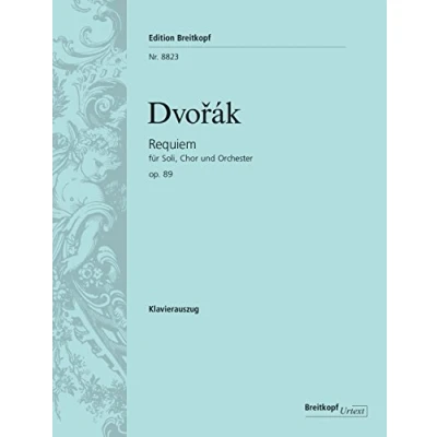 Abbildung von Requiem für Soli Chor und Orchester Klavierauszug. Breitkopf Urtext. (EB 8823)