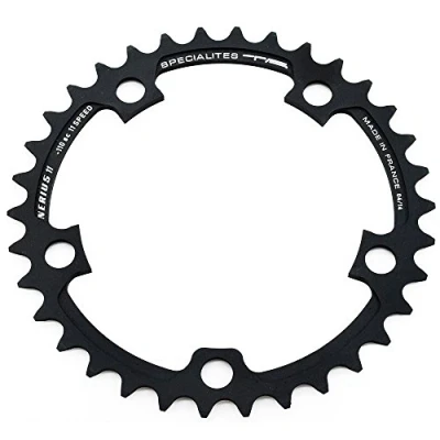 Abbildung von Spécialités TA Nerius Campagnolo Compact 110 Stück Offset Kettenblatt, Schwarz, Inner 34t