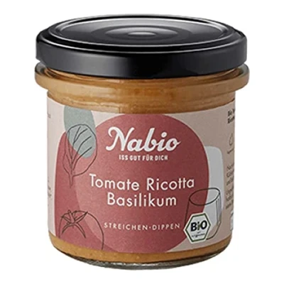 Abbildung von Nabio Aufstrich Tomate Ricotta Basilikum