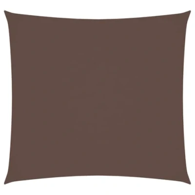 Abbildung von vidaXL Sonnensegel Wasserfest Sonnenschutz Windschutz Sonnendach UV Schutz Garten Terrasse Balkon Oxford Gewebe Quadratisch 2x2m Braun
