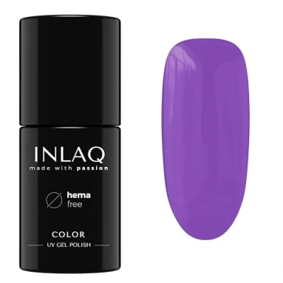 Abbildung von INLAQ® UV Nagellack in Verschiedenen Farben LED Gel Nail Polish Gellack Lack aus der Kollektion Sweet Candies 6 ml Violet Eggplant Color