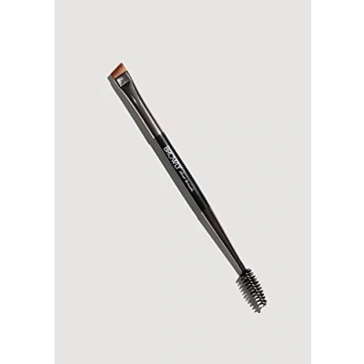 Abbildung von BROWLY Duo Brow Brush, Augenbrauenbürstchen Augenbrauenpinsel Schräg Multifunktion Make Up Pinsel Wimpernbürste