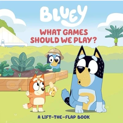 Abbildung von What Games Should We Play?: A Lift the flap Book (Bluey)