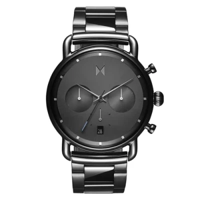 Abbildung von MVMT Chronograph Quarz Uhr für Herren mit Graues Edelstahlarmband 28000270 D