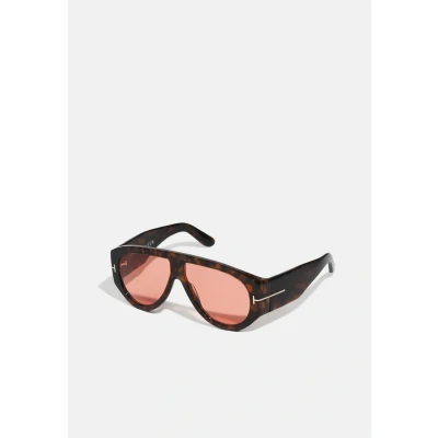 Abbildung von Tom Ford Unisex Sonnenbrille, Größe: One Size, Dark havana