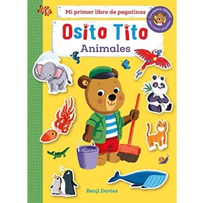 Abbildung von Osito Tito. Mi primer libro de pegatinas. Animales