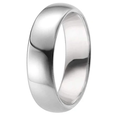 Abbildung von trendor 65731 Silber Freundschaftsring für Damen und Herren Breite 6 mm