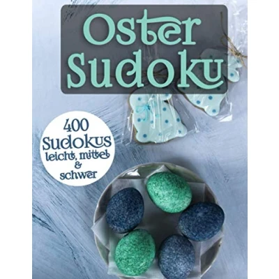 Abbildung von Oster Sudoku: Rätsel in leicht, mittel &amp; schwer für Erwachsene und clevere Kinder (Frohe Ostern Sudoku)