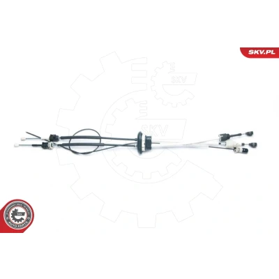 Abbildung von ESEN SKV 27SKV005 Seilzug, Schaltgetriebe CITROËN: C8, Jumpy II Kastenwagen, FIAT: Scudo PEUGEOT: 807, Expert Tepee