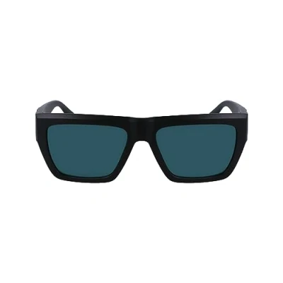Abbildung von Calvin Klein Jeans Sonnenbrille, Herren, Größe: One Size, Matte black