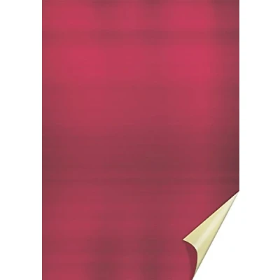 Abbildung von 20 x Heyda Alu Metallfolie 50x78cm gold/rot