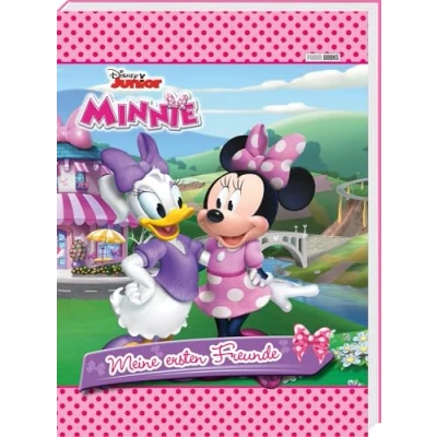 Abbildung von Disney Junior Minnie: Meine ersten Freunde: Kindergartenfreundebuch mit wattiertem Cover