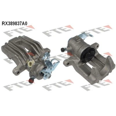 Abbildung von FTE 9290710 Bremssattel grau Aluminium Hinterachse rechts ohne Halter VOLKSWAGEN: Polo IV Schrägheck, Golf 4 V Schrägheck