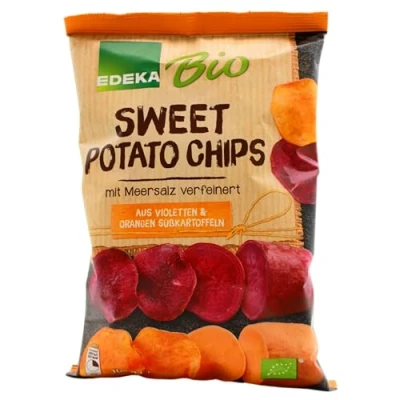 Abbildung von Edeka Bio Sweet Potato Süßkartoffelchips, 5er Pack (5 x 100g)