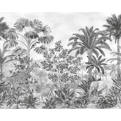 Abbildung von Komar Vliestapete &quot;Jungle Evolution&quot;, 350x280 cm (Breite x Höhe)