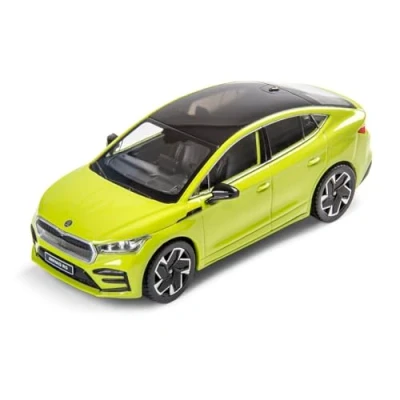 Abbildung von Skoda 5LE099300G6E Modellauto Enyaq Coupé RS Miniatur, Maßstab 1:43, grün
