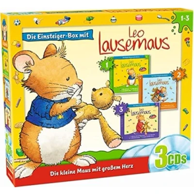 Abbildung von Kiddinx Hörspiel CD Leo Lausemaus 1. Box (F.1 3)