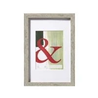 Abbildung von walther design Bilderrahmen grau 15 x 20 cm Stockholm Holzrahmen EA520D