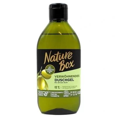 Abbildung von Nature Box Verwöhnendes Duschgel mit Oliven Duft, 250 ml