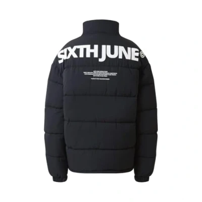 Abbildung von Sixth June Prnted Winterjacke, Herren, Größe: Medium, Black