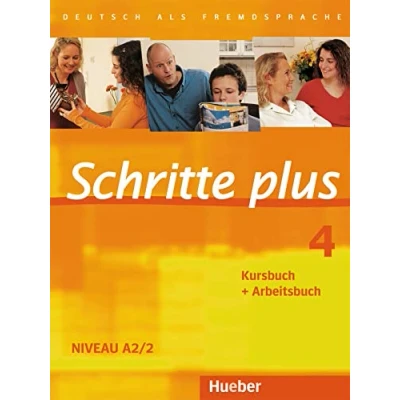 Abbildung von Schritte plus 4: Deutsch als Fremdsprache / Kursbuch + Arbeitsbuch: Fremdsprache. Niveau A2/2