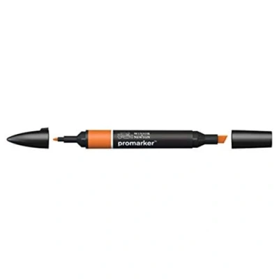 Abbildung von Winsor &amp; Newton &quot; ProMarker 0203299 Professioneller Layoutmarker 2 Spitzen, fein breit für Zeichnungen, Design Layouts Gewürz