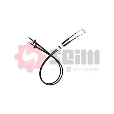 Abbildung von SEIM 653240 Handbremsseil hinten 2x1593/1400 Scheibenbremse OPEL: Astra G CC, H Schrägheck, Caravan