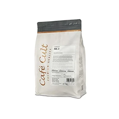 Abbildung von NEU Café Cult Espresso No. 3 in 1 kg Tüte, ganze Bohne