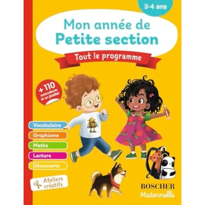 Abbildung von Mon année de Petite section N.E. 2024: +110 autocollants et un poster