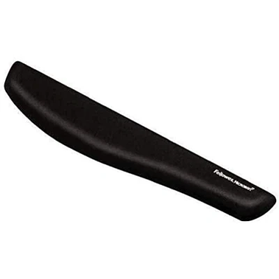 Abbildung von Fellowes ergonomische Handgelenkauflage für Tastatur PlushTouch™, super weiche Handballenauflage, Gel und Memoryfoam, schwarz