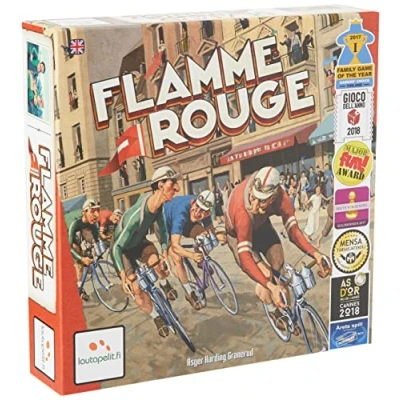 Abbildung von Lautapelit Spiel, Flamme Rouge englisch