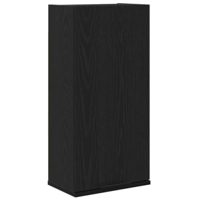 Abbildung von vidaXL Wandschrank Schwarz Eichen Optik 32x20x67 cm Holzwerkstoff