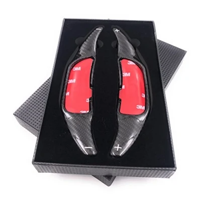 Abbildung von H Customs ECHT CARBON DSG Schaltwippen Verlängerung Shift Paddle AMG 2014 2017 REAL