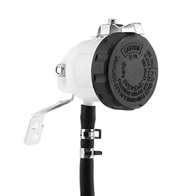 Abbildung von Hydraulische Motorrad Bremspumpe, Bremsflüssigkeitsbehälter, Hauptbremszylinder Ölbehälter Flüssigkeitsflasche mit Halterung für SV650 03 09 SV100S 07