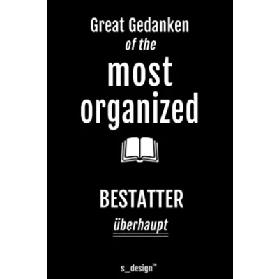 Abbildung von Notizbuch für Bestatter: Originelle Geschenk Idee [120 Seiten liniertes DIN A6 blanko Papier]