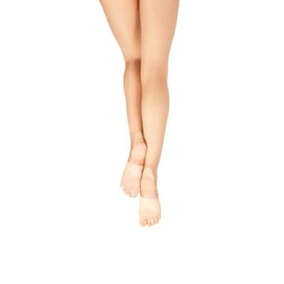 Abbildung von Capezio Mädchen Ultra Shimmery Stirrup Tight Child Strumpfhose, Toast, 7 Jahre