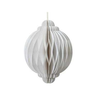 Abbildung von Decoris Zwiebel weiß 40cm