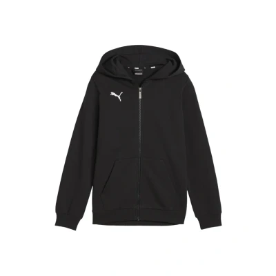 Abbildung von Puma Sweatjacke für Kinder, Größe: 140, Schwarzweiss